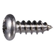 MIDWEST FASTENER Sheet Metal Screw, #8 x 1/2 in, 316 Stainless Steel Pan Head Phillips Drive, 25 PK 932284